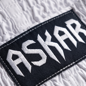 Pantalones Cortos de Artes Marciales Mixtas Askar Unisex, Impresión por Transferencia de Calor, Transpirables, Ligeros, de Secado Rápido, de Poliéster, para Adultos, con Logotipo Frontal - Product Image 4