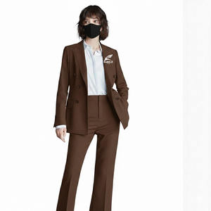 ชุดสูทสไตล์วินเทจแบบสั่งทำพิเศษปี 2026 สำหรับผู้หญิงไซส์พลัส เหมาะสำหรับงานทางการ ธุรกิจ และโบสถ์ พร้อมตำแหน่งโลโก้ด้านหน้า - Product Image 2