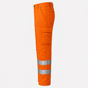 Pantalon de sécurité premium, pantalon de protection, confectionné avec un tissu de haute qualité, plusieurs poches de rangement et éléments réfléchissants - Product Image 4