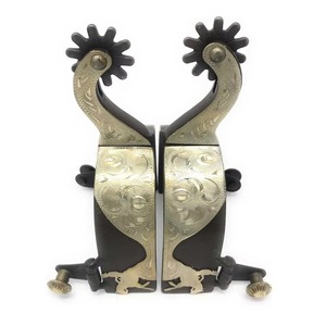 Estribos de hierro negro con abrazadera ajustable y estribera de estrella para equitación, para botas de vaquero, personalizables en acero inoxidable - Product Image 6