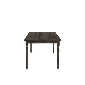 Claudia II Juego de Comedor de 7 Piezas Gris Desgastado - Product Image 2
