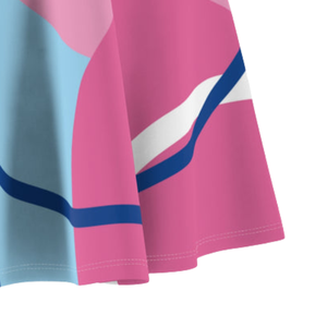 Falda Skater para Mujer, Falda Evase en Línea A, Cintura Alta, Informal, Elástica, Cómoda - Product Image 6