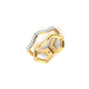 Bague en argent sterling 925 avec zircon taille ovale, plaquée or rose rhodié, unisexe, micro-incrustation, pour fiançailles et mariage, bijou tendance - Product Image 3