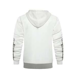 Conjunto deportivo informal de invierno para hombre de alta calidad, ODM OEM personalizado, con logotipo personalizado, sudadera con capucha de manga larga de poliéster y pantalones, dos piezas. - Product Image 4