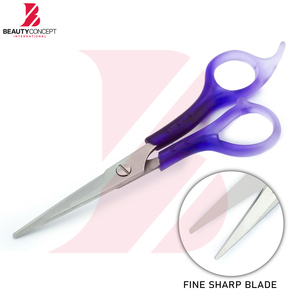 Tijeras de Peluquería con Mango de Plástico Premium y Logotipo Personalizado, Tijeras de Acero Inoxidable para Barbería, Hoja Afilada como una Navaja, para Uso en Salón - Product Image 3