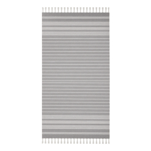 Serviette de plage Fouta à rayures teintes en fil, super absorbante, serviette Fouta écologique, serviette Hammam multi-usages. - Product Image 2
