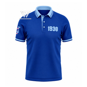 Wholesale Greek Jack and Jill of America Inc. Clothing 1938 Embroidered Dad Polo Golf Camp Shirt - Product Image 1