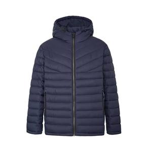 Custom Men Padded <b>Winter</b> Coats <b>Quilted</b> Down Jacket With Hood - Product Image 1