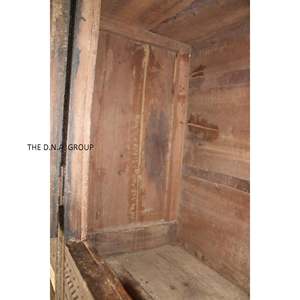 Antique Indian Wooden Damchiya <b>Old</b> Wood Decorative Storage Boxes - Product Image 2