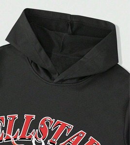 Conjunto de Sudadera con Capucha y Pantalones Deportivos Personalizados para Hombre, con Estampado DTG, Diseño de Calavera, Ropa Deportiva Informal de Algodón y Felpa, Venta al Por Mayor - Product Image 5