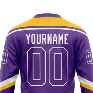 Maillot de hockey sur glace à impression intégrale dynamique, sublimation, pour équipes sportives, léger, pour la compétition - Product Image 5