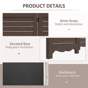 Divisorio Artistico in Legno da Appendere/Schermo per la Privacy - Product Image 6