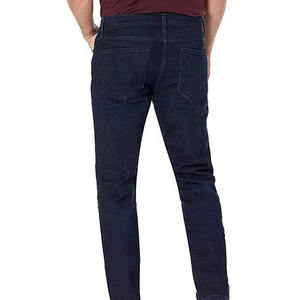 Jean cargo en denim japonais selvedge de haute qualité, 15 oz, délavé, bleu foncé uni, coupe droite, avec boutons, printemps-hiver - Product Image 1