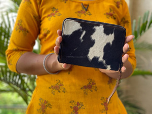 กระเป๋าสตางค์หนังวัวแท้,กระเป๋าคลัทช์หนังวัวแท้ - Product Image 4