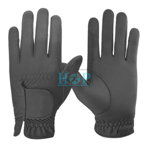 <b>Equestrian</b> Horse Riding Gloves for Adults – Soft Comfortable Riding Gloves with Durable Grip, Stretch Fabric Breathable - Product Image 1