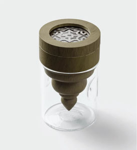 Elegante quemador de madera blanca y acrílico Bakhoor árabe Mubkhar incensario para Ramadán - Product Image 6