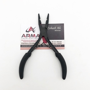 คีมต่อผม 2 รูอเนกประสงค์ ที่เปิดและถอดลูกปัด สแตนเลส ด้ามจับยางนุ่ม สีดำ - Product Image 6