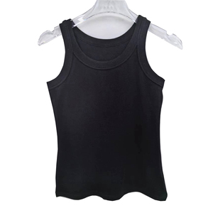 Débardeurs personnalisés en gros pour femmes, tissés, décontractés, respirants, avec logo frontal, pour la gym, séchage rapide, écologiques, anti-rétrécissement, 100% coton, pour l'été - Product Image 2