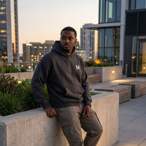 Sudadera con Capucha Térmica de Forro Polar para Hombre, Cálida para Invierno, Estilo Urbano, Edición Europa, Colección Maluza Industries - Product Image 6