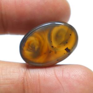 พลอยอาเกตธรรมชาติทรงคาโบชอง ลายเส้นสวยงาม แบบเรียบ สำหรับทำเครื่องประดับ ขายส่งจากผู้ผลิต - Product Image 3