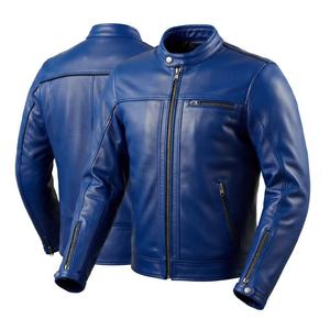 SMART SHINE ENTERPRISES <b>Men</b> Premium <b>Leather</b> <b>Jacket</b> Soft Comfortable Full Zip Casual Durable Regular Fit Winter Quick Dry - Product Image 6