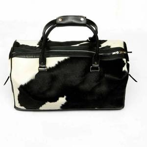 Bolsa de Viaje de Cuero Genuino de Alta Calidad con Cierre, Directo de Fábrica, Pequeña, para Gimnasio, Fin de Semana o Viajes Cortos - Product Image 6