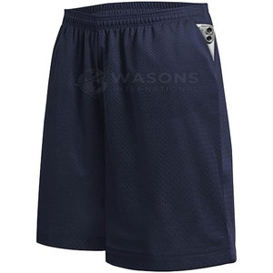 Pantalones Cortos Casuales de Malla para Hombre, 100% Poliéster, Material Suave y Transpirable, Corte Holgado para Verano, Entrenamiento y Estilo Urbano - Product Image 4