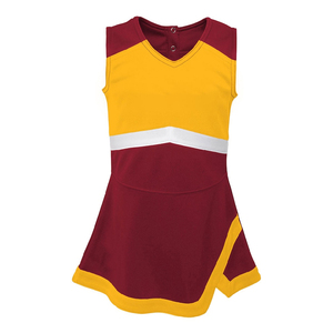 Custom Women Cheerleading Uniform Set Crop <b>Top</b> Skirt Long Sleeve <b>Rhinestone</b> Performance Team Wear OEM Polyester - Product Image 2