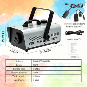 2024 Venta caliente 900W máquina <span class=keywords><strong>de</strong></span> <span class=keywords><strong>humo</strong></span> remota inalámbrica portátil fiesta ciudad máquina <span class=keywords><strong>de</strong></span> niebla coche <span class=keywords><strong>de</strong></span> <span class=keywords><strong>humo</strong></span> para escenario fiesta boda DJ - Product Image 6