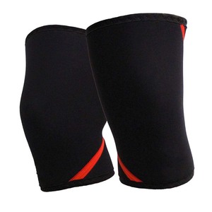 Knee Bandage Gym Fitness Weightlifting Powerlifting Elastic Knee Sleeve Hot Selling High Quality Gym Weightlifting Knee Sleeves - Product Image 2