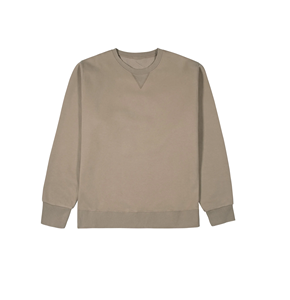 เสื้อสเวตเชิ้ตคอกลมผู้ชายไซส์ใหญ่ คุณภาพสูง ทรงเข้ารูป สีพื้น เรียบง่าย แฟชั่น ทันสมัย - Product Image 1