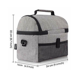 Insulated Lunch <b>Box</b>, Leakproof Thermal <b>Cooler</b> Bag for Work Office School,Soft Reusable Lunch Tote,Adult Kid Lunch Pail Kit - Product Image 5