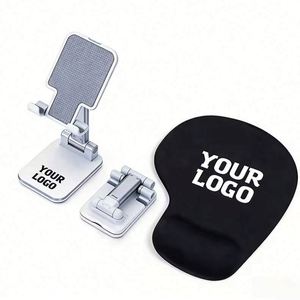 Business Promo Gift Mount <b>Stand</b> Height Adjustable Desk Wholesale Foldable Portable Mobile Cell Phone Holder - Product Image 1