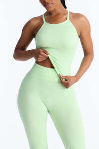 Traje de Yoga sin Costuras para Mujer, Conjunto Deportivo de Secado Rápido, Mono de Alta Calidad para Gimnasio y Deportes al Aire Libre - Product Image 3