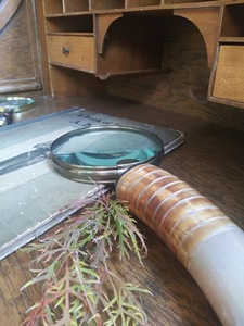 Nouvelle loupe à manche en corne de buffle, écologique, faite à la main, pour une lecture de précision et un style vintage classique, de haute qualité - Product Image 6