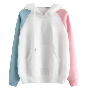 Ventes en gros de sweats à capuche pour femmes personnalisés, doublés de polaire, couleur unie, respirants, pour l'hiver, avec position du logo sur le devant - Product Image 1