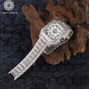 Reloj Mecánico de Acero Inoxidable para Hombre Charm Jewels de Lujo, 40 mm, Esfera Analógica, Cristal de Zafiro, Correa de 20 mm, Cierre Oculto con Botón de Presión - Product Image 4
