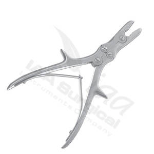 Instruments chirurgicaux IAA : Instruments chirurgicaux professionnels manuels de haute qualité en acier inoxydable, 8 pièces, dont des Rongeurs et des Pinces. - Product Image 3