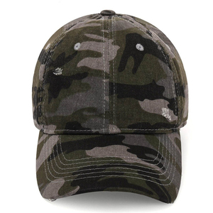 High Quality Custom Tactical Cap Wholesale Loop Hook Patches <b>6</b>-Panel Unisex Four Seasons Casual Wear 80% Polyester <b>20</b>% Cotton - Product Image 1