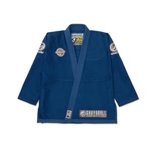 ชุดยูโดบราซิลเลี่ยนยิวยิตสู คุณภาพสูง สีน้ำเงิน ยี่ห้อ Shoyorol Atlas Competitor รุ่น CP-BJJ-36 - Product Image 1