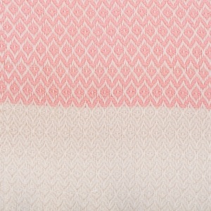 Serviette de bain rectangulaire en coton turc à carreaux roses, moelleuse avec franges, lavable en machine, écologique, séchage rapide, pour adulte - Product Image 3