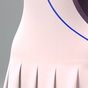 Jupe-short de tennis personnalisée pour femme en nylon recyclé et polyester, légère, extensible, vêtements de sport athlétiques, fabricant OEM - Product Image 3