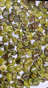 Wholesale Natural Green Opal Oval Cut Cabochons | Mixed Shape Loose Gemstone for Jewelry Making Bulk Supplier - Product Image 2