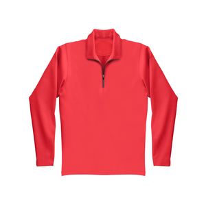 Sweat-shirt à fermeture éclair 1/4 en mélange de polycoton pour hommes, broderie personnalisée, vêtements de sport et de golf en gros - Product Image 4