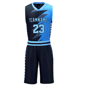 Ensemble complet de tenue de basketball réversible par sublimation intégrale pour hommes, comprenant maillot et short, couleurs d'équipe personnalisées, pour adultes - Product Image 4