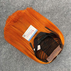 Produit chaud teint couleur os droite perruque 100% extensions de cheveux humains prix de gros meilleure qualité pas de perte d'enchevêtrement grand Stock - Product Image 6