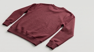 Sweat-shirt pour homme en coton 100% tricoté, col rond, coupe classique, couleur unie, manches longues, style décontracté, idéal pour l'automne - Product Image 4