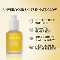 Sérum revitalisant double couche à la truffe blanche |   Crème hydratante anti-âge pour le visage 100 heures |   30 ml Non gras, absorption rapide, OEM/ODM personnalisé