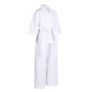 Haute Qualité WKF Approuvé Karaté Gi Uniforme Personnalisé Léger Blanc Coton MMA Arts Martiaux Porter Offre Spéciale - Product Image 4