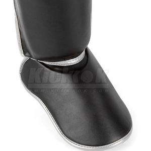 Protections de tibia en cuir PU pour le football, cadre en acier carbone, design léger, rembourrage confortable, protection complète pour adultes - Product Image 6